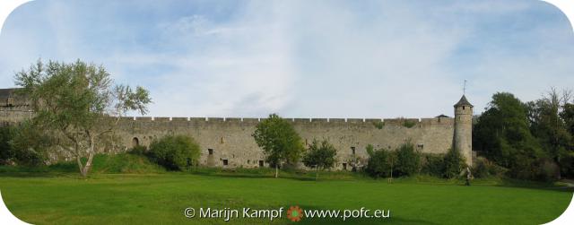 23545-23546 Cahir Castle wall from park.jpg